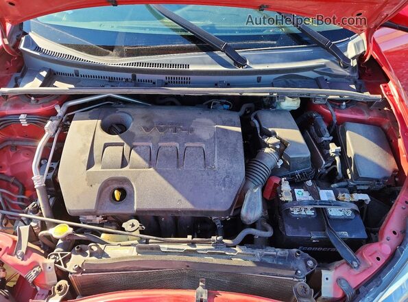 2T1BURHE0HC786403 2017 TOYOTA LL Red Սալոնի հետևի տեսք