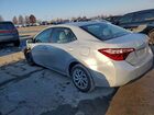 2018 Toyota Corolla L Silver vin: 2T1BURHE0JC092865