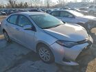 2018 Toyota Corolla L Silver vin: 2T1BURHE0JC092865