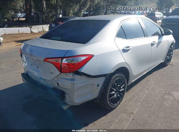 2T1BURHE0KC131407 2019 TOYOTA LL Серебряный Задняя правая четверть