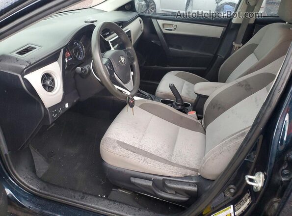 2T1BURHE0KC204050 2019 TOYOTA LL Blue Widok wnętrza z przodu