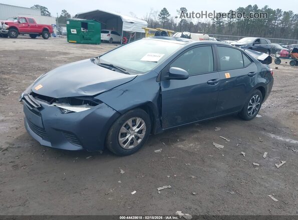 2T1BURHE1GC568694 2016 TOYOTA LL Gray Передня ліва чверть