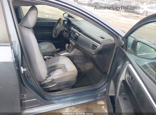 2T1BURHE1GC568694 2016 TOYOTA LL Gray Вид салону спереду