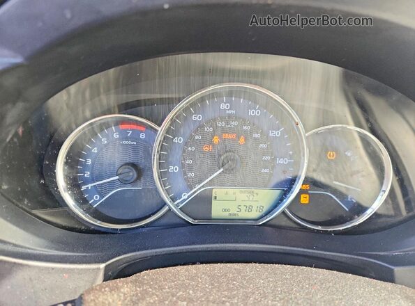 2T1BURHE1GC740545 2016 TOYOTA LL Gray Vista del cuadro de instrumentos