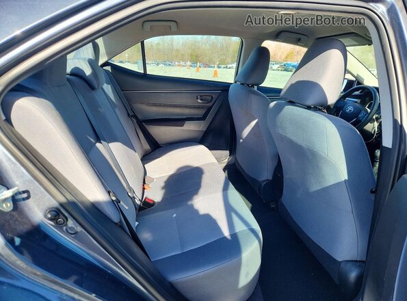 2T1BURHE1GC740545 2016 TOYOTA LL Gray Vista de los asientos traseros