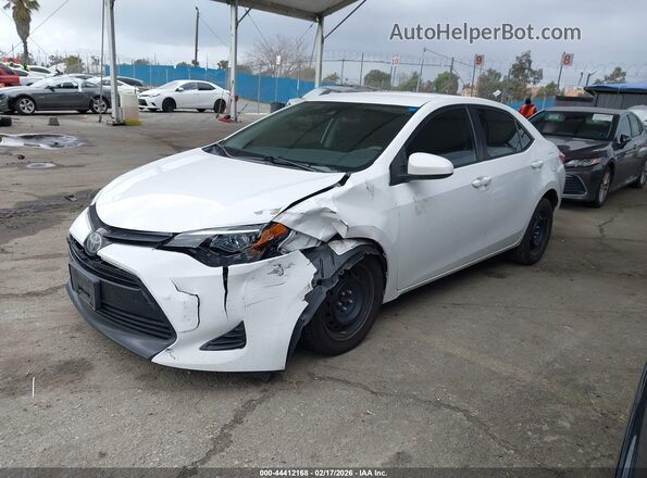 2T1BURHE1KC223089 2019 TOYOTA LL White Front left