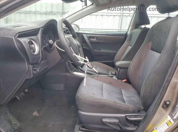 2T1BURHE2KC149939 2019 TOYOTA LL Brown Widok wnętrza z przodu