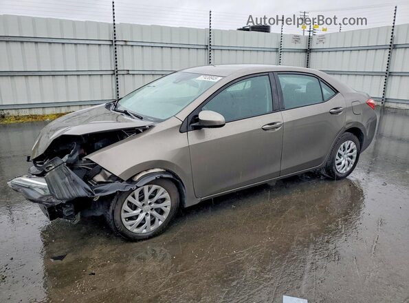 2T1BURHE2KC149939 2019 TOYOTA LL Brown Przód lewy