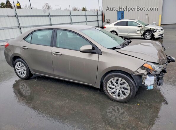 2T1BURHE2KC149939 2019 TOYOTA LL Brown Przód prawy