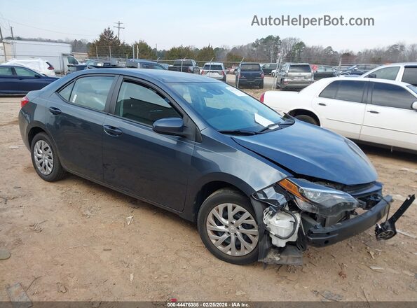 2T1BURHE2KC165378 2019 TOYOTA LL Gray Przód prawy