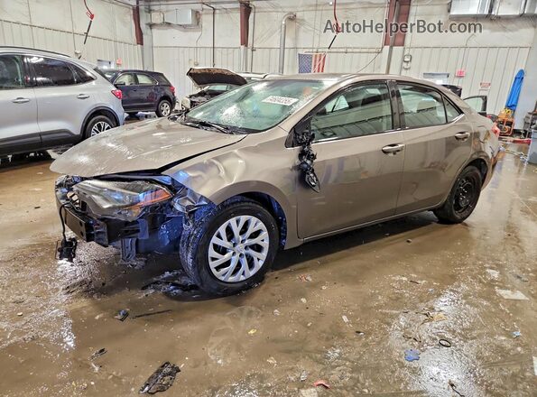 2T1BURHE2KC179555 2019 TOYOTA LL Gray Przód lewy