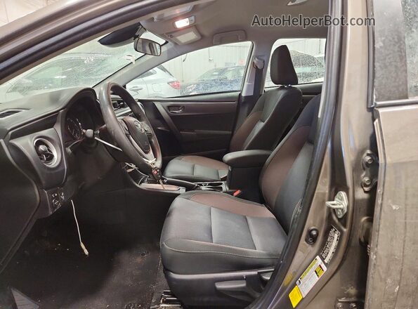 2T1BURHE2KC179555 2019 TOYOTA LL Gray Widok wnętrza z przodu