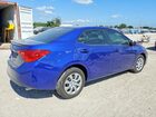 2019 Toyota Corolla L Blue vin: 2T1BURHE2KC210304