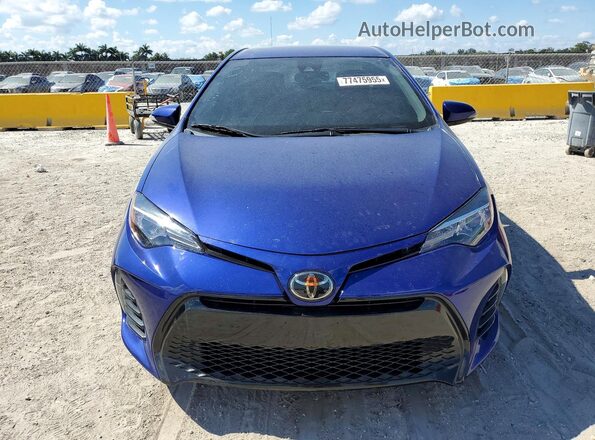 2T1BURHE2KC210304 2019 TOYOTA LL Blue Vista frontal