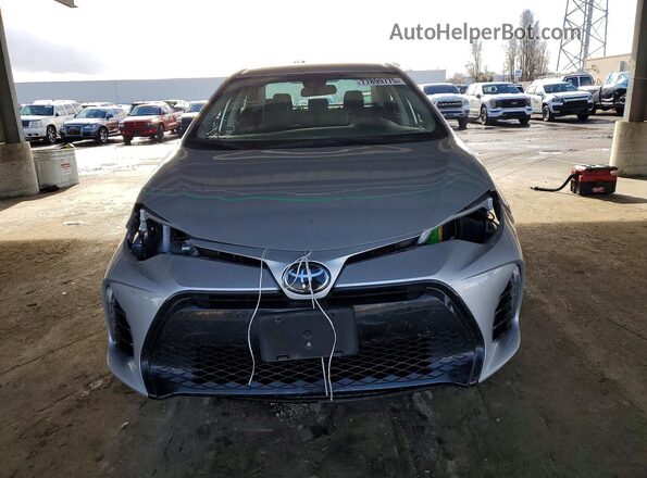 2T1BURHE3JC059083 2018 TOYOTA LL Silver Vista frontal