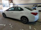 2019 Toyota Corolla L Белый vin: 2T1BURHE3KC238838