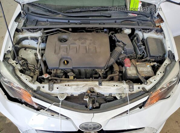 2T1BURHE3KC238838 2019 TOYOTA LL Белый Вид задней части салона