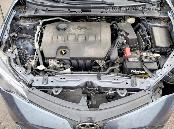 2T1BURHE4KC160893 2019 TOYOTA LL Blue Widok wnętrza z tyłu