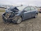 2017 Toyota Corolla L Blue vin: 2T1BURHE5HC928681