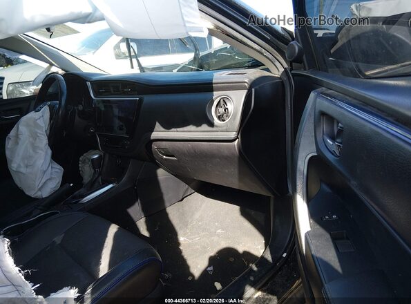 2T1BURHE5KC157100 2019 TOYOTA LL Black Widok wnętrza z przodu
