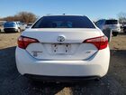 2018 Toyota Corolla L Белый vin: 2T1BURHE6JC963798