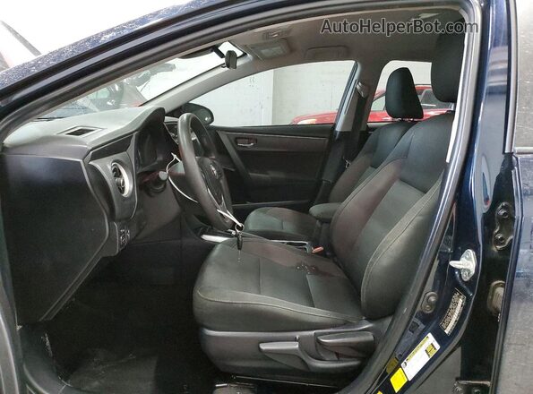 2T1BURHE7KC188641 2019 TOYOTA LL Blue Вид салону спереду
