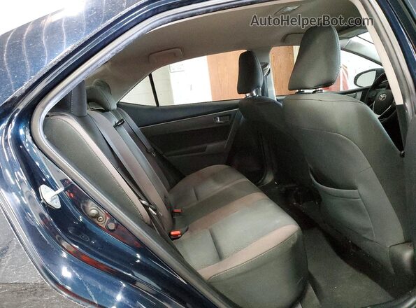 2T1BURHE7KC188641 2019 TOYOTA LL Blue Вид задніх сидінь