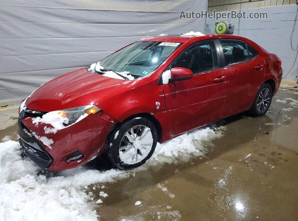 2T1BURHE7KC194388 2019 TOYOTA LL Red Przód lewy