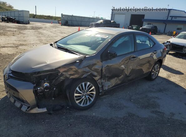 2T1BURHE7KC227499 2019 TOYOTA LL Gray Передня ліва чверть