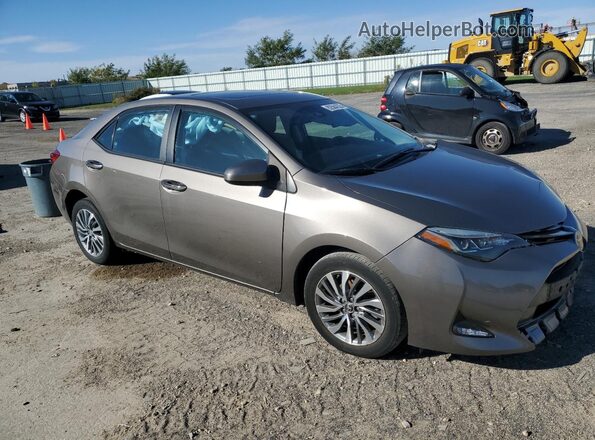 2T1BURHE7KC227499 2019 TOYOTA LL Gray Передня права чверть