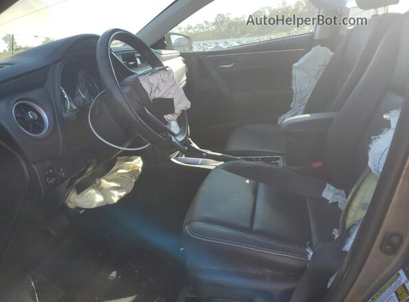 2T1BURHE7KC227499 2019 TOYOTA LL Gray Вид салону спереду