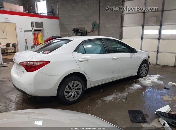 2T1BURHE8JC036544 2018 TOYOTA LL Белый Задняя правая четверть