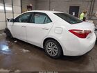 2018 Toyota Corolla Le Белый vin: 2T1BURHE8JC036544