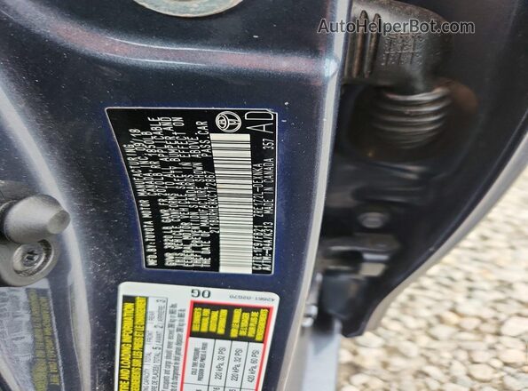 2T1BURHE8KC172867 2019 TOYOTA LL Серый Вид подкапотного пространства