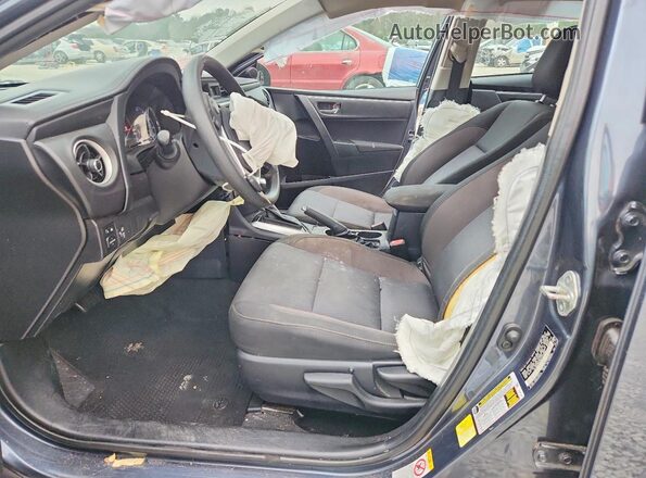 2T1BURHE8KC172867 2019 TOYOTA LL Серый Вид салона спереди