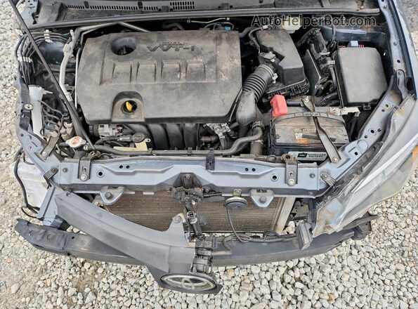 2T1BURHE8KC172867 2019 TOYOTA LL Серый Вид задней части салона