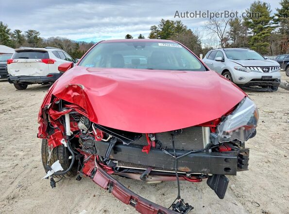2T1BURHE8KC184081 2019 TOYOTA LL Red Widok z przodu