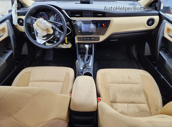 2T1BURHE8KC184081 2019 TOYOTA LL Red Widok deski rozdzielczej