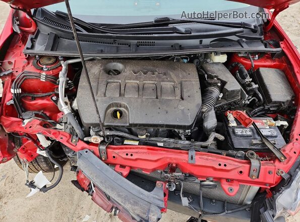 2T1BURHE8KC184081 2019 TOYOTA LL Red Widok wnętrza z tyłu