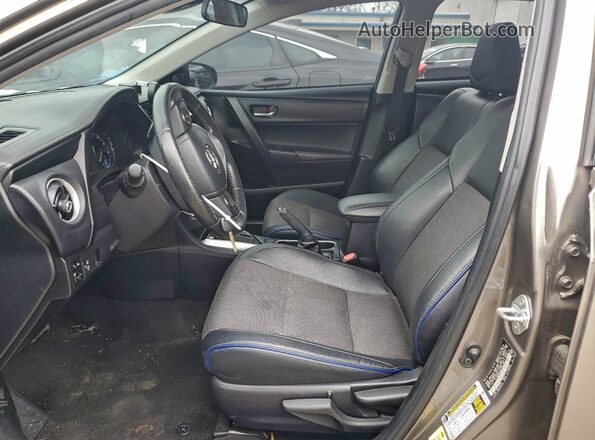 2T1BURHE8KC199003 2019 TOYOTA LL Brown Vista interior delantera