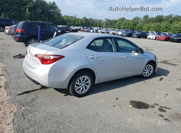 2T1BURHE8KC201686 2019 TOYOTA LL Silver Tył prawy
