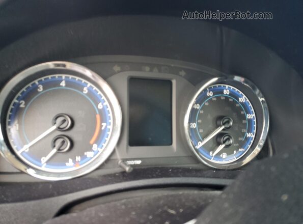 2T1BURHE8KC201686 2019 TOYOTA LL Silver Widok zestawu wskaźników