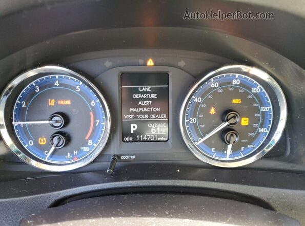 2T1BURHE9HC874818 2017 TOYOTA LL Черный Вид щитка приборов