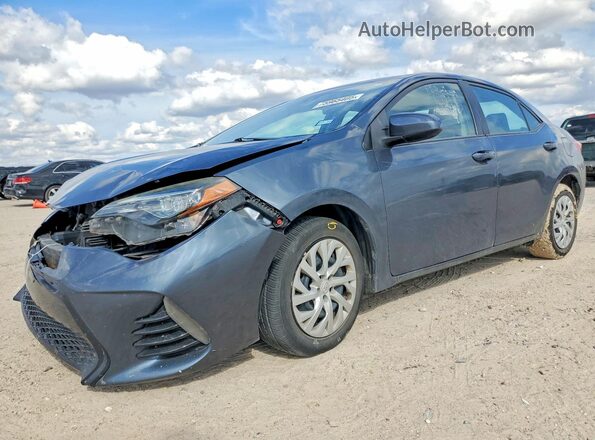 2T1BURHEXKC125601 2019 TOYOTA LL Серый Передняя левая четверть