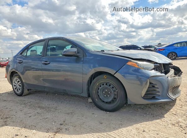 2T1BURHEXKC125601 2019 TOYOTA LL Серый Передняя правая четверть