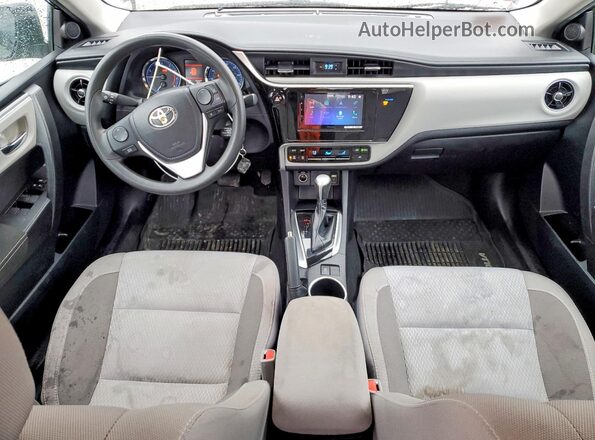 2T1BURHEXKC230641 2019 TOYOTA LL Синий Вид панели приборов