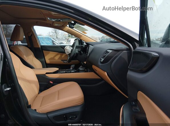 2T2AGCEZ7SC074206 2025 LEXUS NX 350 Black Widok wnętrza z przodu