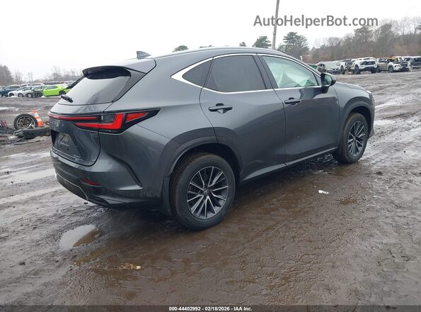2T2AGCEZ9RC053772 2024 LEXUS NX 350 Серый Задняя правая четверть