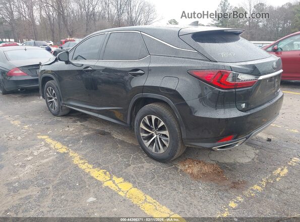 2T2AZMAA4LC167847 2020 LEXUS RX 350 Черный Задняя левая четверть