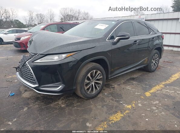 2T2AZMAA4LC167847 2020 LEXUS RX 350 Черный Передняя левая четверть
